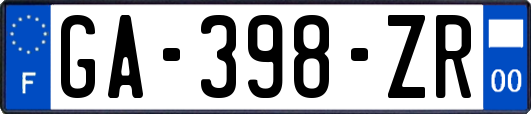 GA-398-ZR