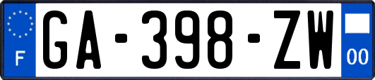GA-398-ZW