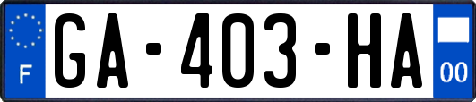 GA-403-HA