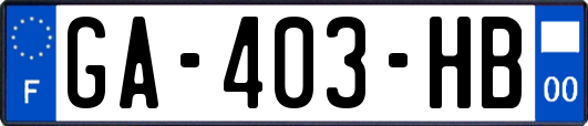 GA-403-HB