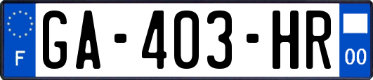 GA-403-HR
