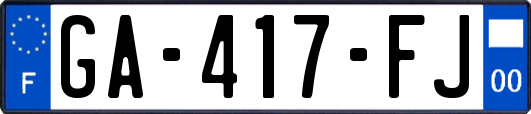 GA-417-FJ