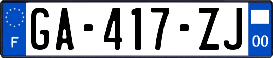GA-417-ZJ