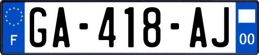 GA-418-AJ