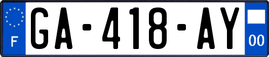 GA-418-AY