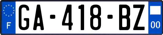 GA-418-BZ