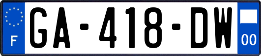 GA-418-DW