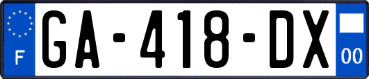 GA-418-DX