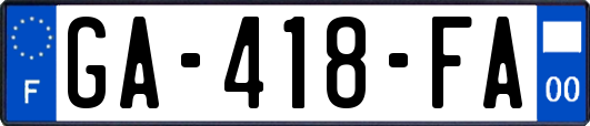 GA-418-FA