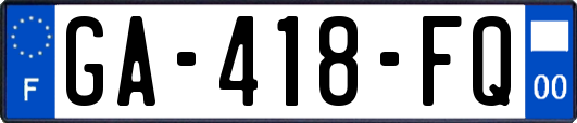 GA-418-FQ