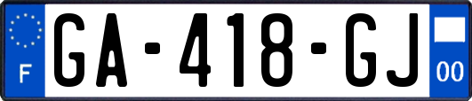 GA-418-GJ