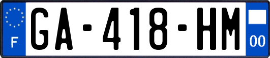 GA-418-HM