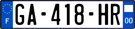 GA-418-HR