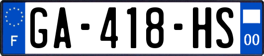 GA-418-HS