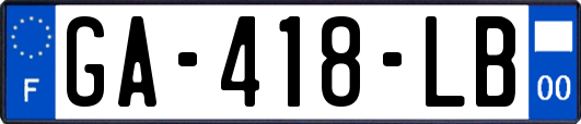 GA-418-LB