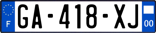 GA-418-XJ