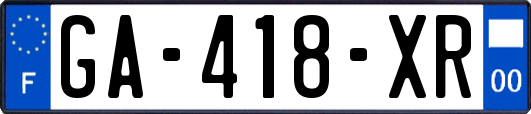 GA-418-XR