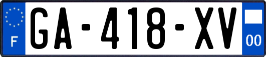 GA-418-XV