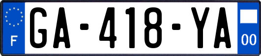 GA-418-YA