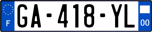 GA-418-YL