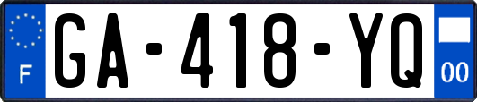 GA-418-YQ