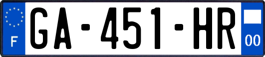 GA-451-HR
