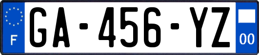 GA-456-YZ