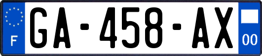 GA-458-AX