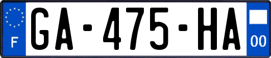 GA-475-HA