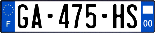 GA-475-HS
