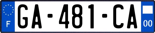 GA-481-CA