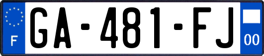 GA-481-FJ