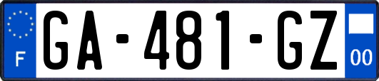 GA-481-GZ