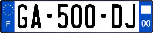 GA-500-DJ