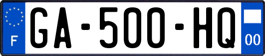 GA-500-HQ