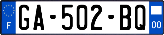 GA-502-BQ