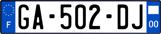 GA-502-DJ