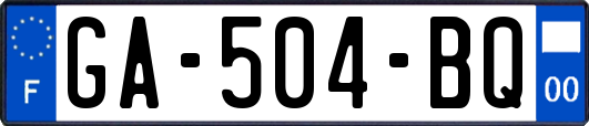 GA-504-BQ