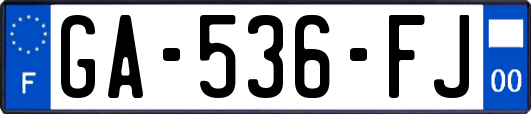 GA-536-FJ