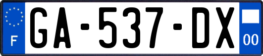 GA-537-DX