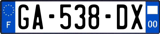 GA-538-DX