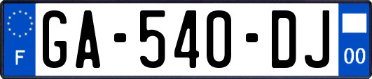 GA-540-DJ