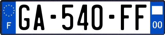 GA-540-FF