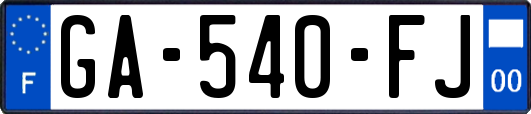 GA-540-FJ