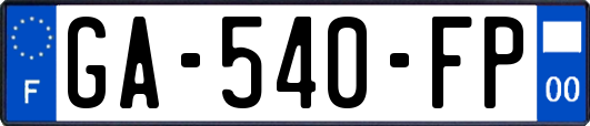 GA-540-FP
