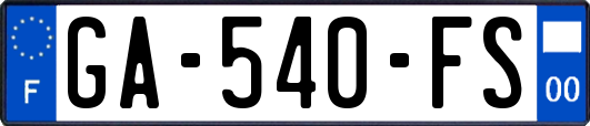 GA-540-FS