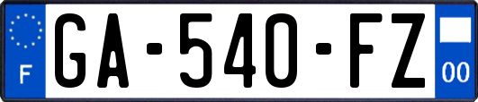 GA-540-FZ