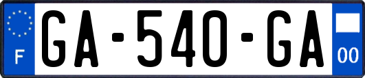 GA-540-GA