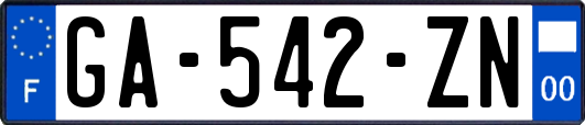 GA-542-ZN