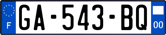 GA-543-BQ